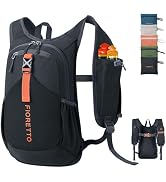 FIORETTO 10L Hiking Backpack for Women Men Mini Packable Backpack Lightweight Small Daypack for C...