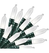 Battery Operated Christmas String Lights, 8ft 20 LED Mini Lights with Timer, Christmas Tree Light...