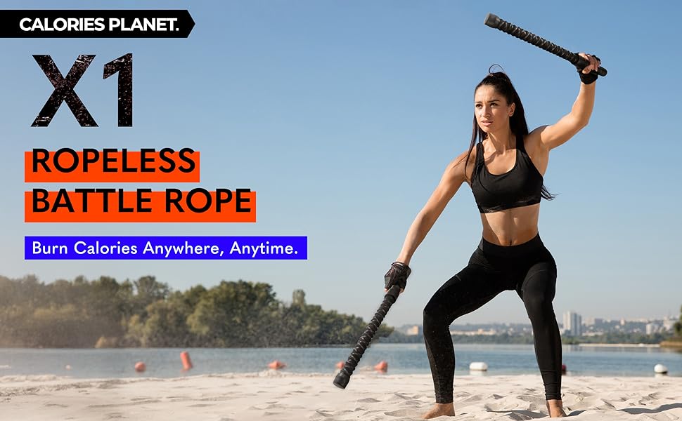 X1 Ropeless Battle Ropes