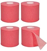 Dimora Pre Wrap Athletic, 4 Rolls Prewrap Headband for Hair, 120 Yards Foam Underwrap Athletic Ta...