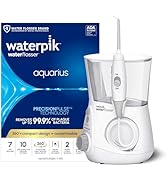 Waterpik Aquarius Water Flosser Professional For Teeth, Gums, Braces, Dental Care, Electric Power...