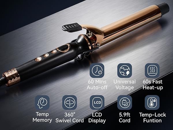 1 1/4 inch curling iron