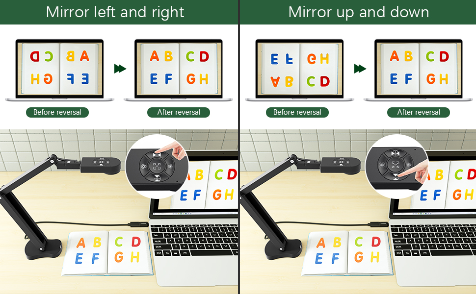 Document Camera USB teacher 8MP 2448P online teaching classroom light lamp a3 a4 webcam book cheap