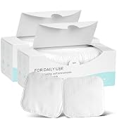 Vexlytra Large Cotton Pads for Face(140 count), Soft &amp; Lint-Free Cotton Squares with Pressed Seam...