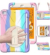BRAECN iPad mini 5 Case,iPad mini 4 Case, Heavy Duty Shockproof Protective Rugged Case with Penci...