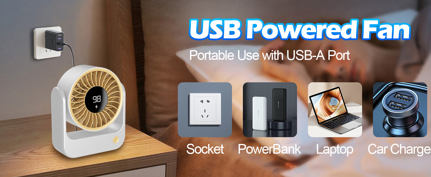 desk fan usb