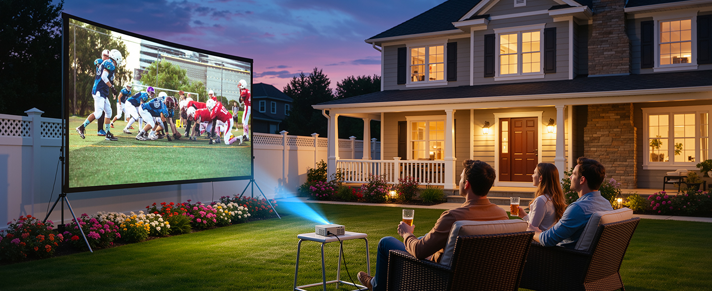 outdoor projector