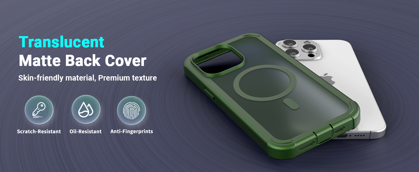 Translucent Matte Back Cover