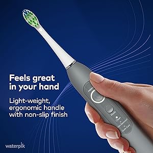 Sensonic electric toothbrush ergonomic and lightweight