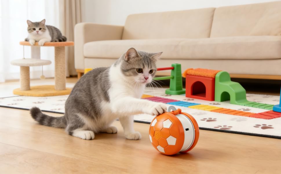 Automatic Kitten Toys for Bored Indoor Cats