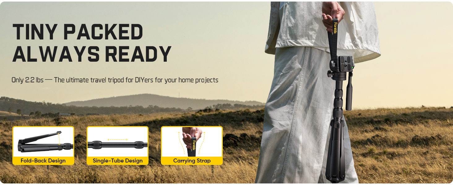 Fanttik DT10 PRO tripod