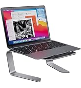 GodSpin Laptop Stand, Aluminum Computer Riser, Ergonomic Detachable Portable Aluminum Notebook St...