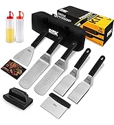 Blackstone Griddle Accessories Kit, RüK 11 PCS Flat Top Griddle Accessories Set with Anti-Scaldin...