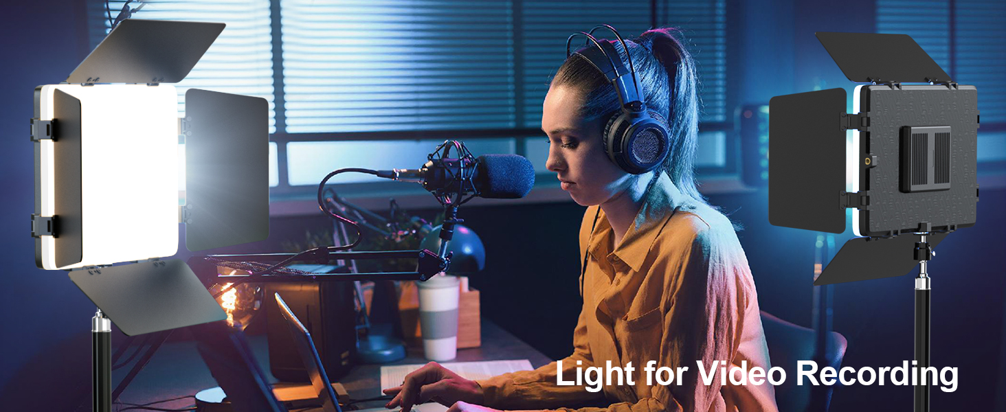 video lighting for video recording