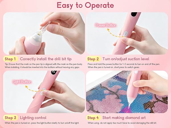 electric diamond painting pen