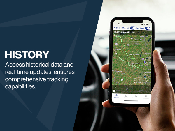 Playback History — Access historical data for up to 1 year, for comprehensive tracking capabilities