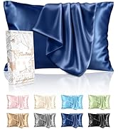 Miss Adola Mulberry Silk Pillowcase 2 Pack - Pillow Cases King Size 20x36 Inch for Hair and Skin ...