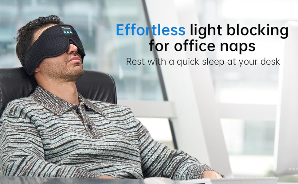 noise cancelling sleep mask, wireless sleep mask