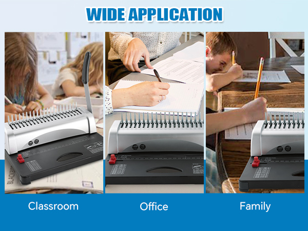 Binding Machine with Starter Combs