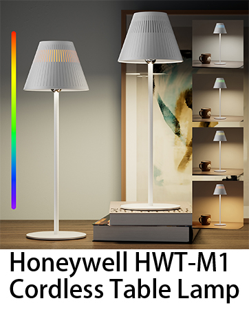 Honeywell HWT-M1 Cordless Table Lamp White
