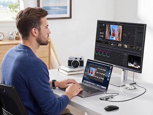 Acer USB C Hub, 5-IN-1 USBC to HDMI Adapter