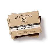 Otter Wax Leather Care Kit | 100% All-Natural Leather Care Products | Made in The USA | Includes ...