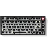 CORBOBO LEOBOG Hi75C Upgraded Wired Mechanical Keyboard Kit – Aluminum Alloy Gasket Mount 75% Bar...