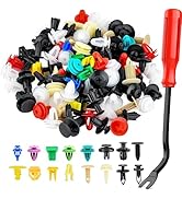 GOOACC 501PCS Universal Car Clips Mixed Auto Bumper Fender Trim Door Panel Shield Engine Cover Re...