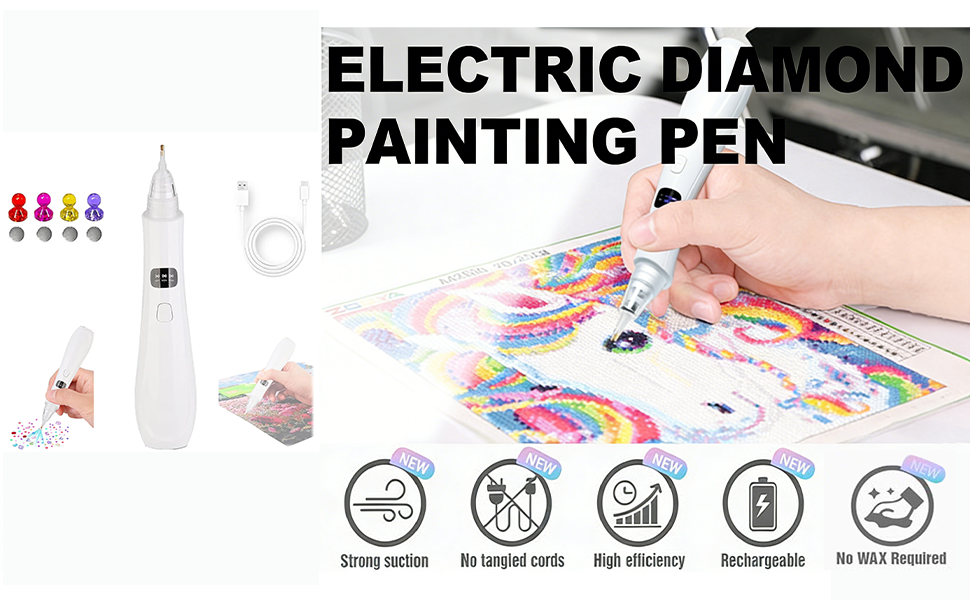 Electric Wireless Diamond Painting Pen