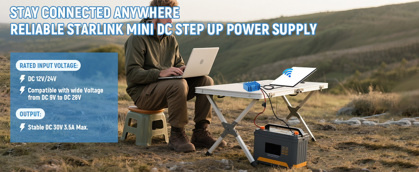 starlink mini power supply