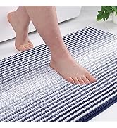 Colorxy Chenille Bathroom Rugs, Extra Soft and Absorbent Bath Mat, Non-Slip Machine Washable Rug,...