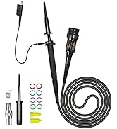 Goupchn High Voltage Oscilloscope Probe P4250 100:1 2KV 250MHz Alligator Crocodile Clip BNC Test ...