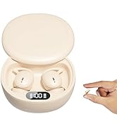 HJX M73 Sleep Earbuds for Side Sleepers, Invisible Earbuds,mini Earphones, Ultra-Light in-Ear Hea...