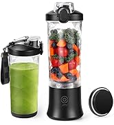 Portable Blender Cup,Electric USB Juicer Blender,Mini Blender Portable Blender For Shakes and Smo...