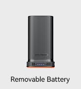 WOLFBOX MF200 22.2Wh 7.4V Rechargeable Li-ion Battery Pack – Removable Backup Power for Compresse...