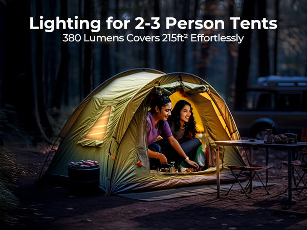 area camping light