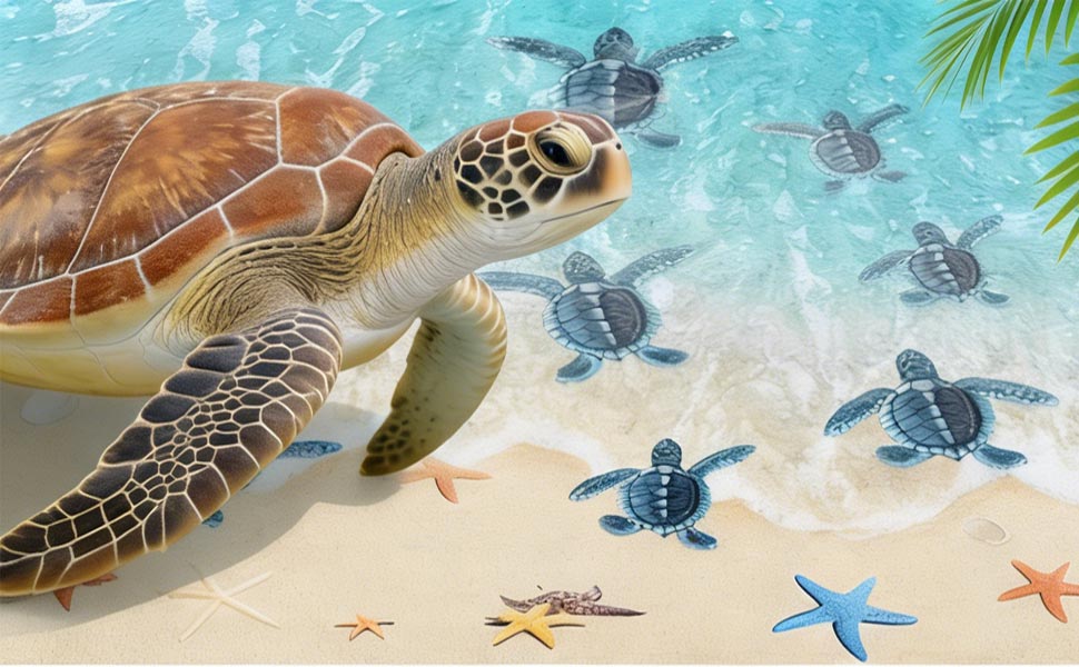 turtle shower curtain