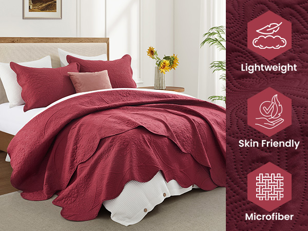 Burgundy Floral
