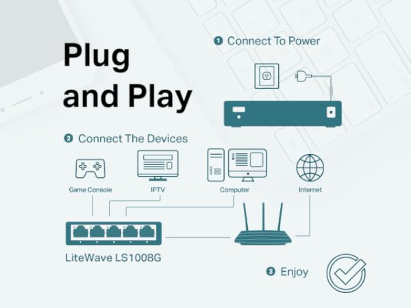 Plug and play switch