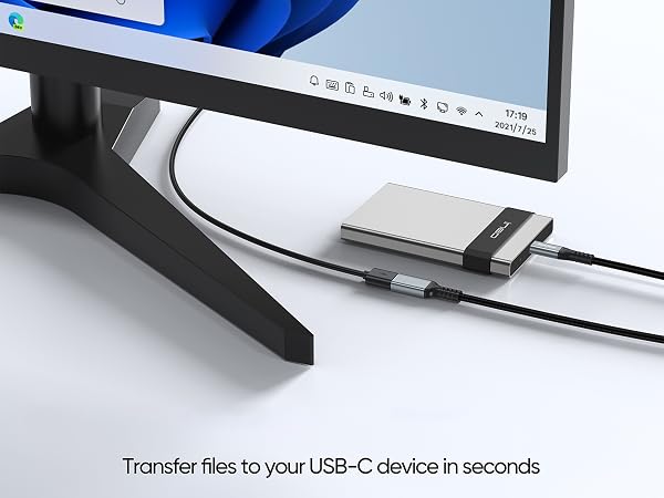 usb to usb c female to male 2