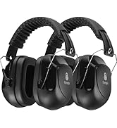2 Pack 34dB Noise Canceling Headphones For Shooting, Hearing Protection Earmuffs, Ear Protection ...
