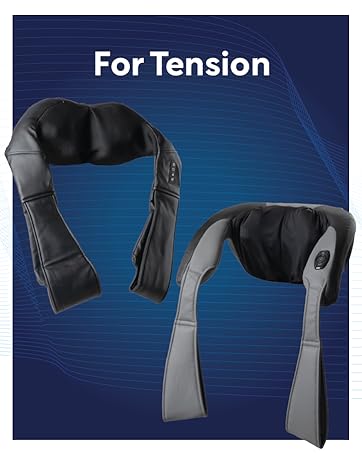 Neck and shoulder massagers melt away daily tension with kneading comfort.