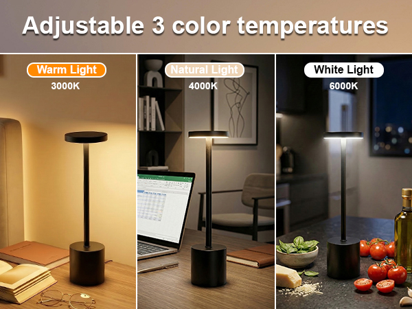 3-Level Dimmable Touch Lamp