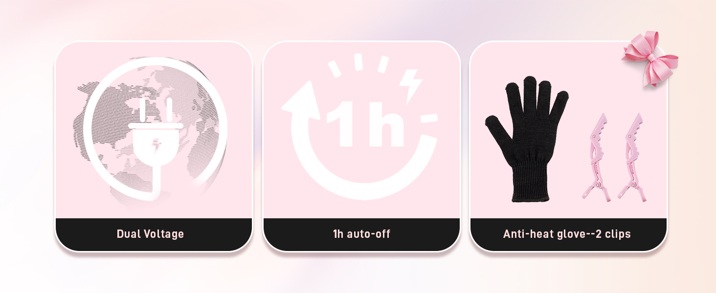 1 inch rotating curling iron