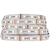 BTF-LIGHTING RGBCCT 5 Colors in 1 LED 5050SMD RGBWW RGB+Dimmable Tunable Color Temperature 2700K-...