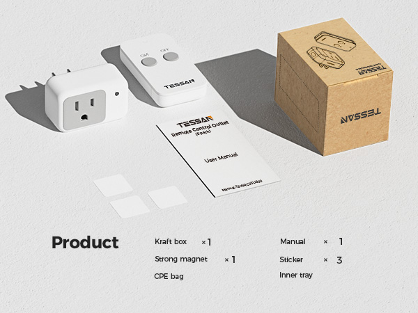 wireless outlet remote switch