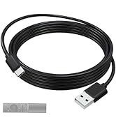 USB C Charging Cable Compatible with Samsung Solar Remote, Frame TV Remote, QLED TV Remote, Solar...