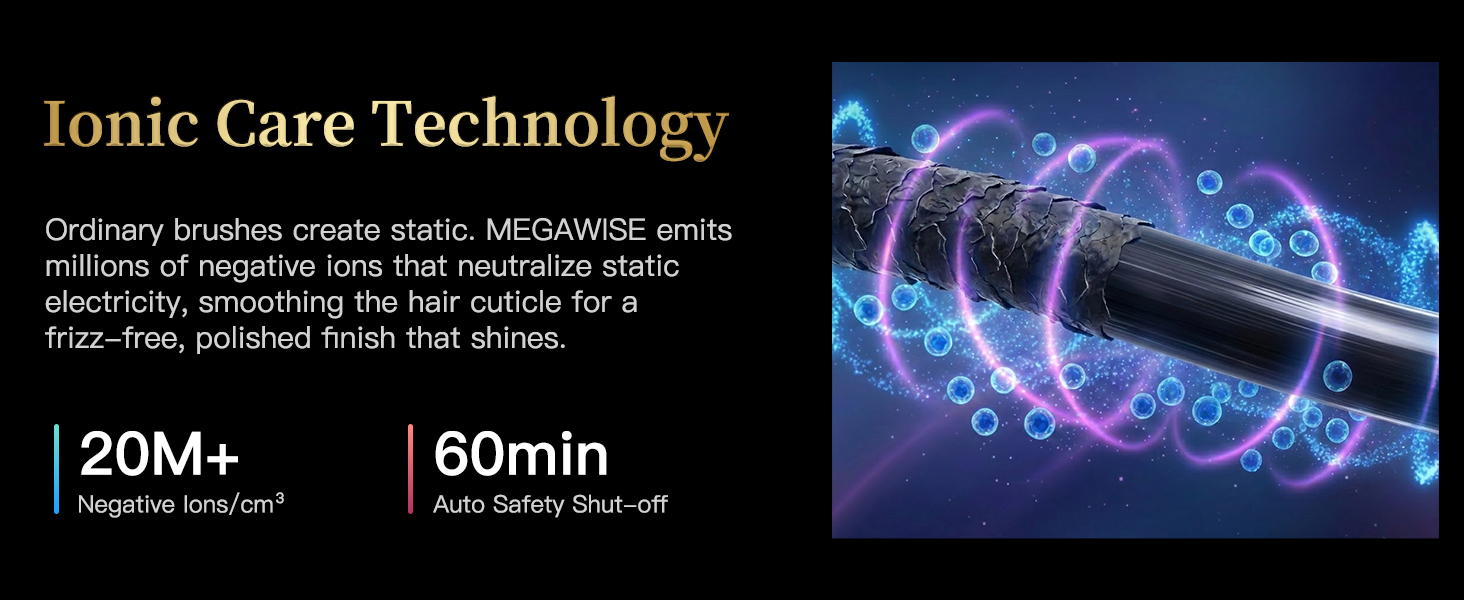 Hair Straightener Ceramic Brush