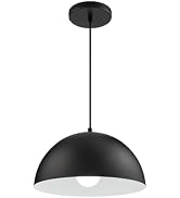East Grove Home Dome Advantage 12in Pendant with E26 Medium Base Socket (Compatible with LED Lamp...