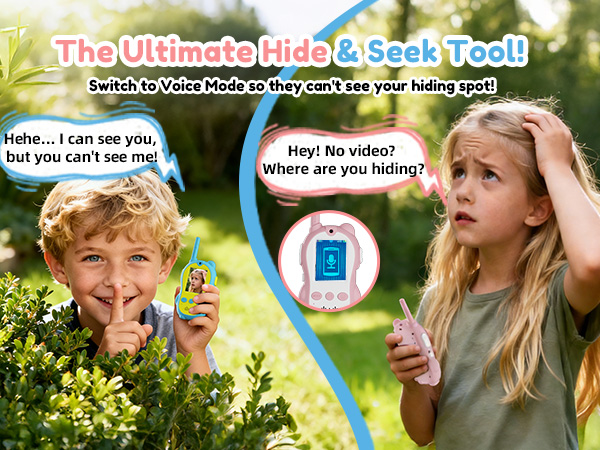 Kids Video Walkie Talkies